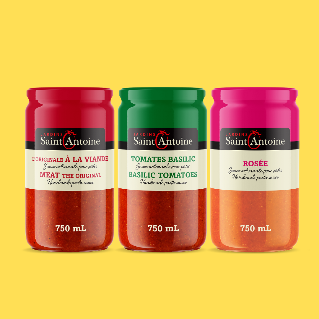 Jardins Saint-Antoine Sauces Découverte - 3 x 750 ml