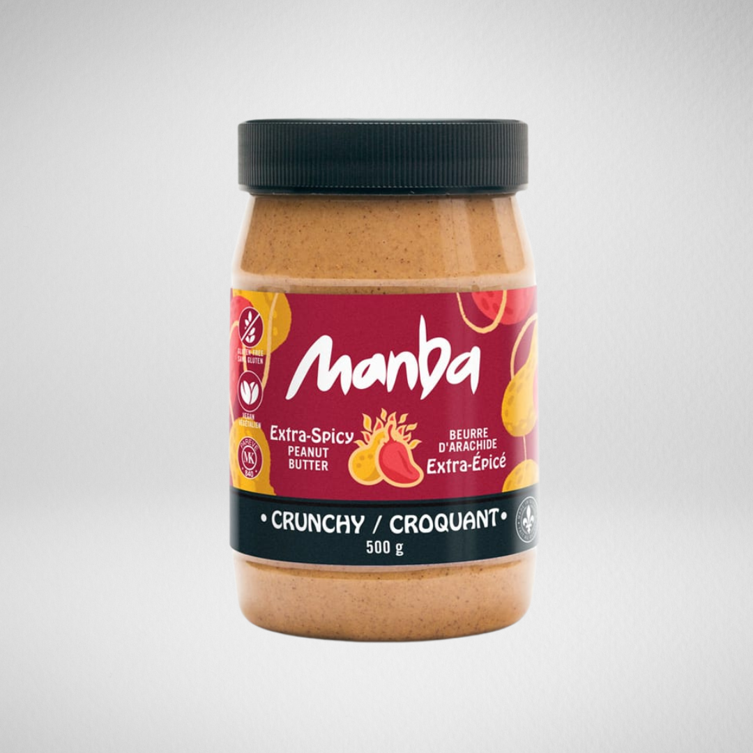 Beurre d'Arachide Extra Épicé Croquant - 500g