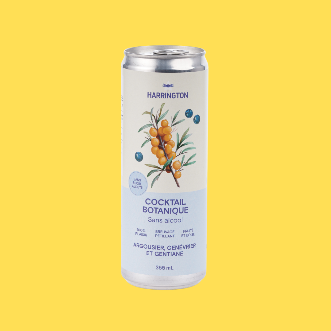 Cocktail Tonique Argousier & Baie de genévrier (sans alcool) - 355ml