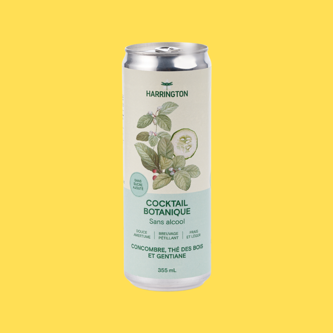 Cocktail Tonique Concombre & Thé des bois (sans alcool) - 355ml