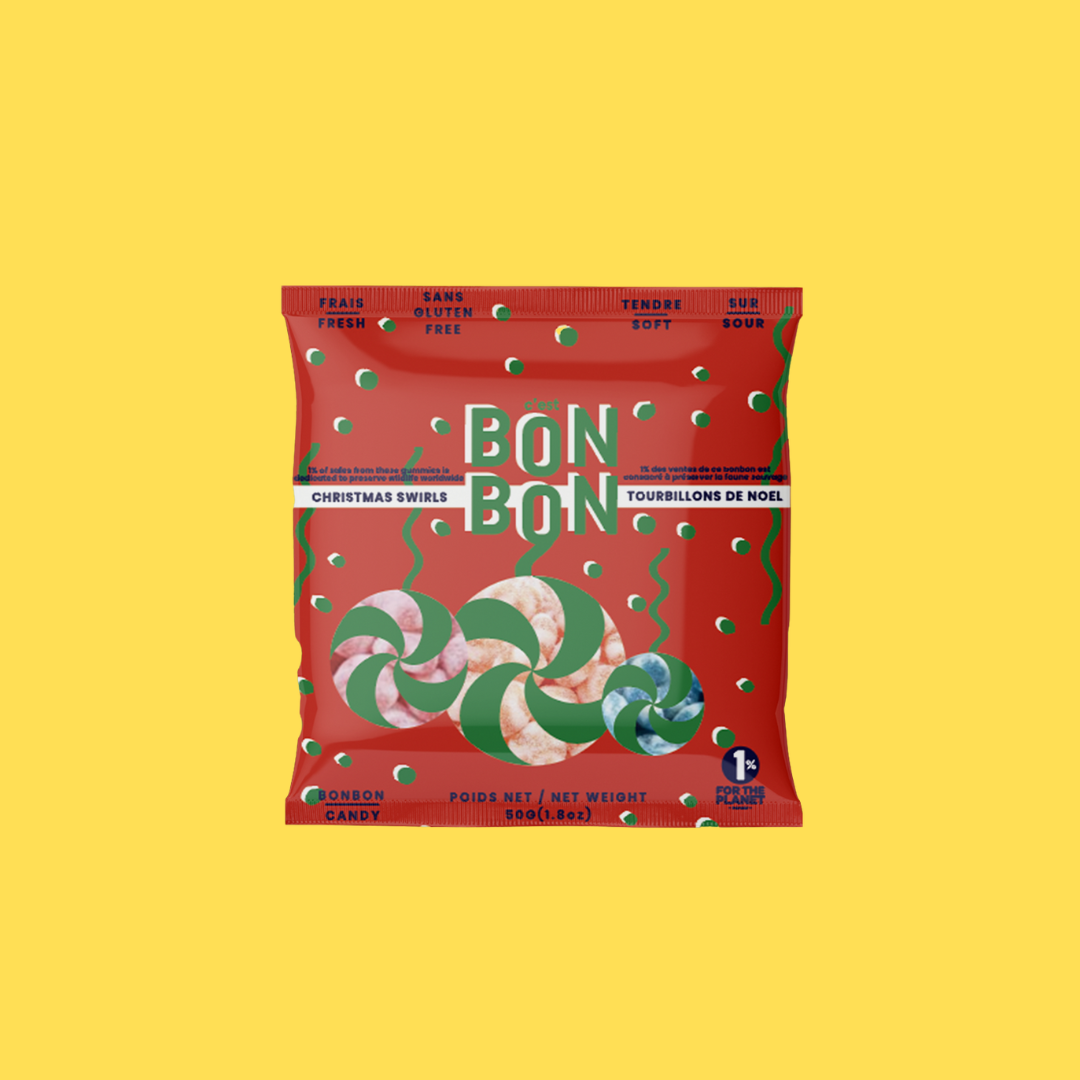 Bonbons Tourbillons de Noël - 50g