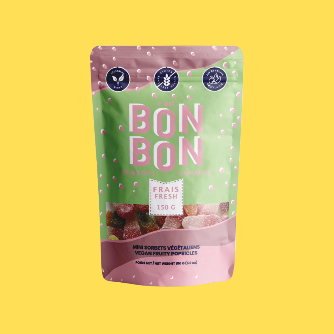 Bonbons Mini Sorbets Végétaliens - 150g