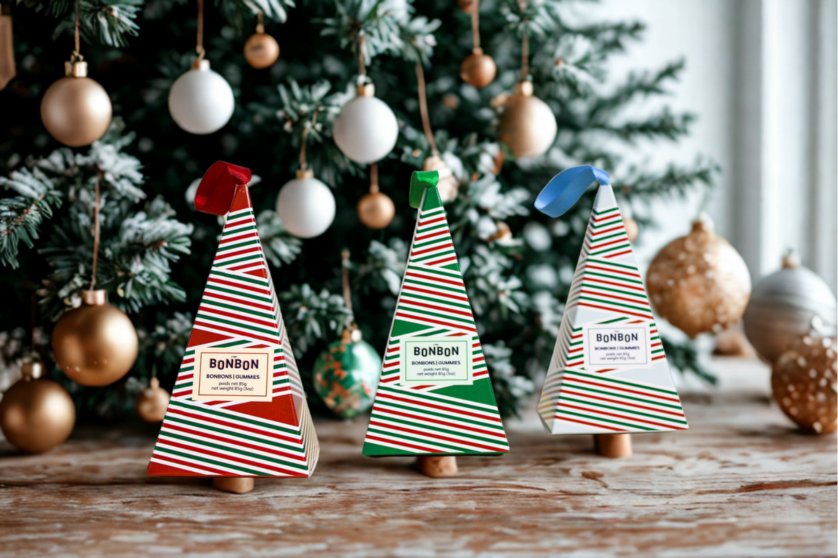 *PRÉVENTE* C'est BONBON - Bonbons Sapins de Noël - 3 x 85g