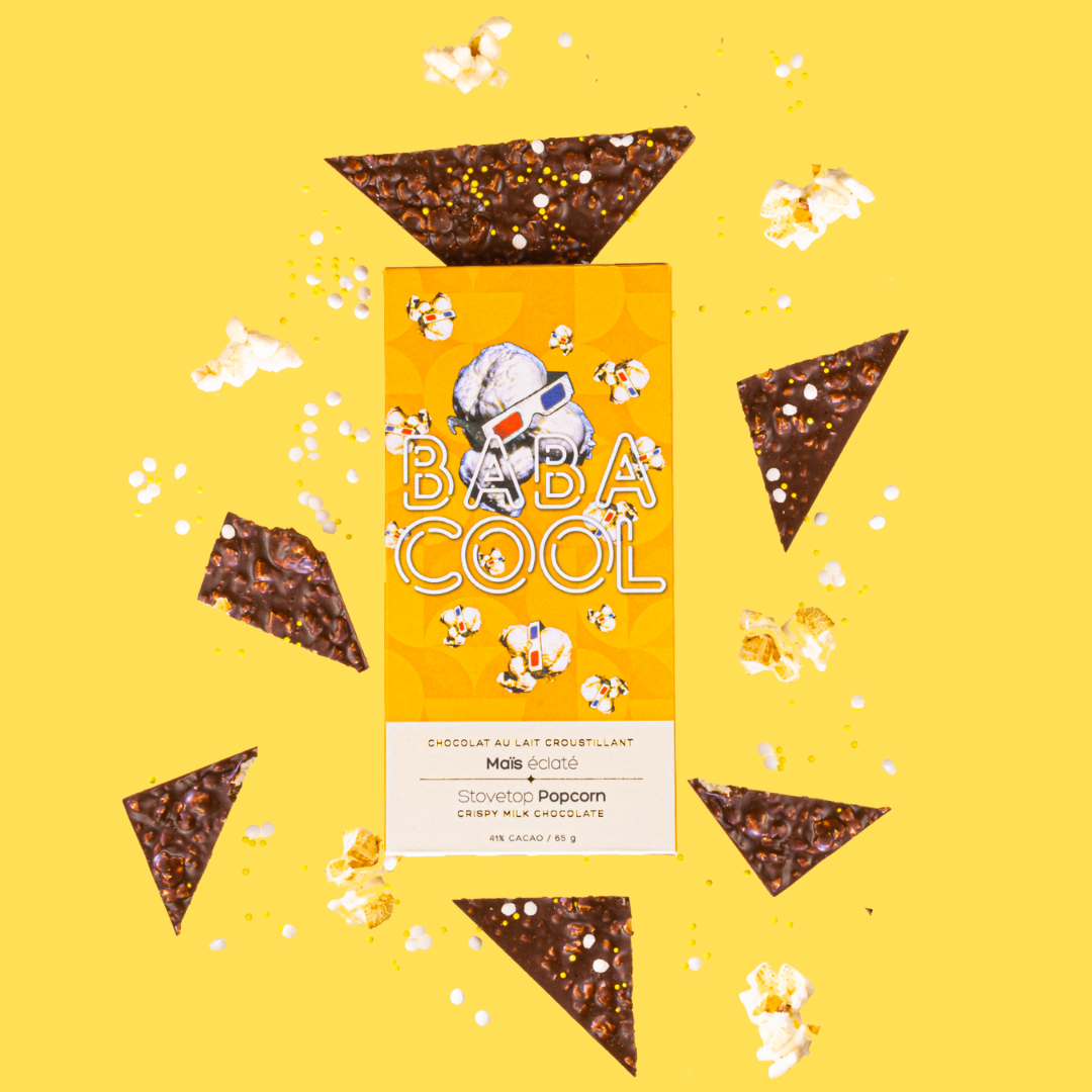 Chocolat Maïs Éclaté 65g