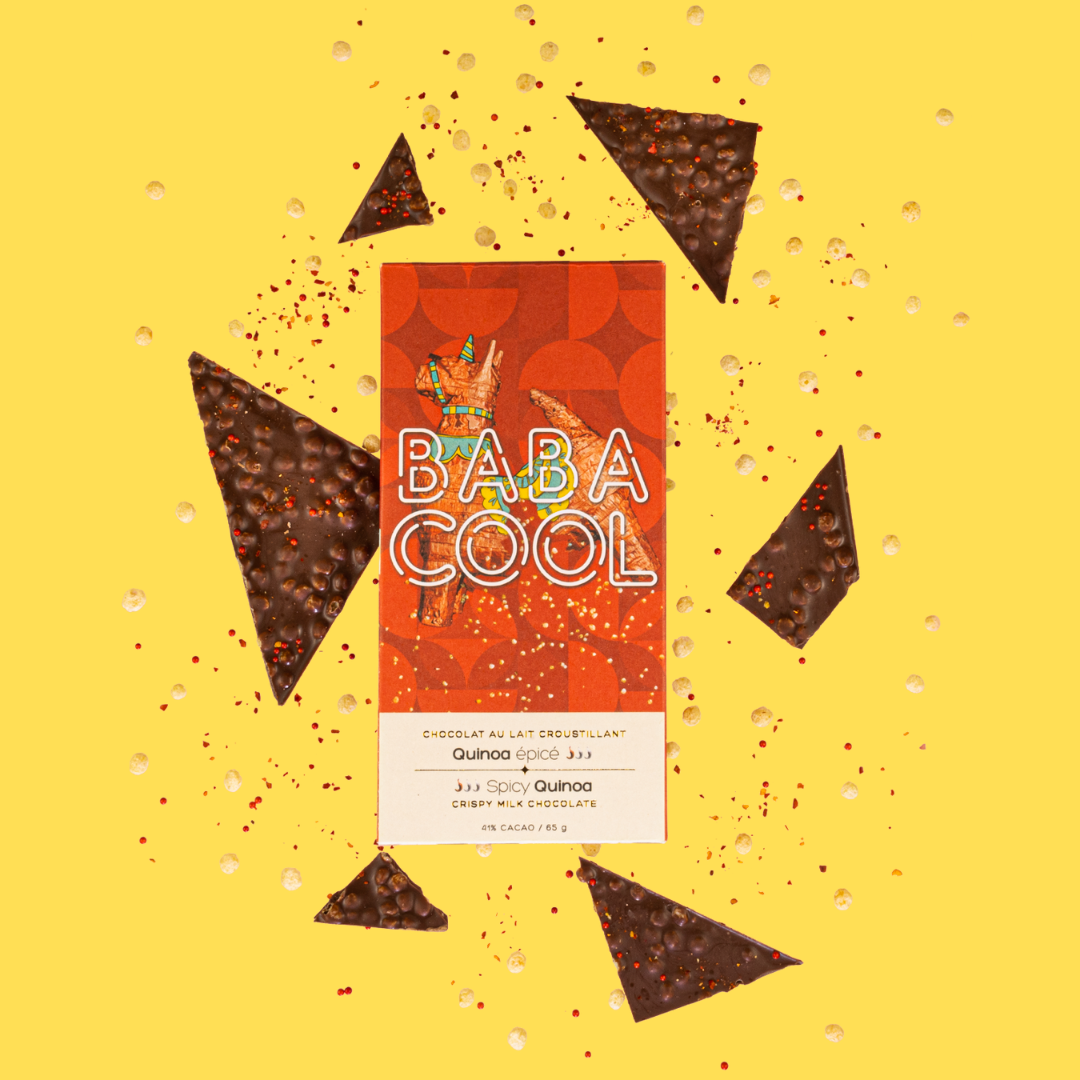 Chocolat Quinoa Épicé 65g
