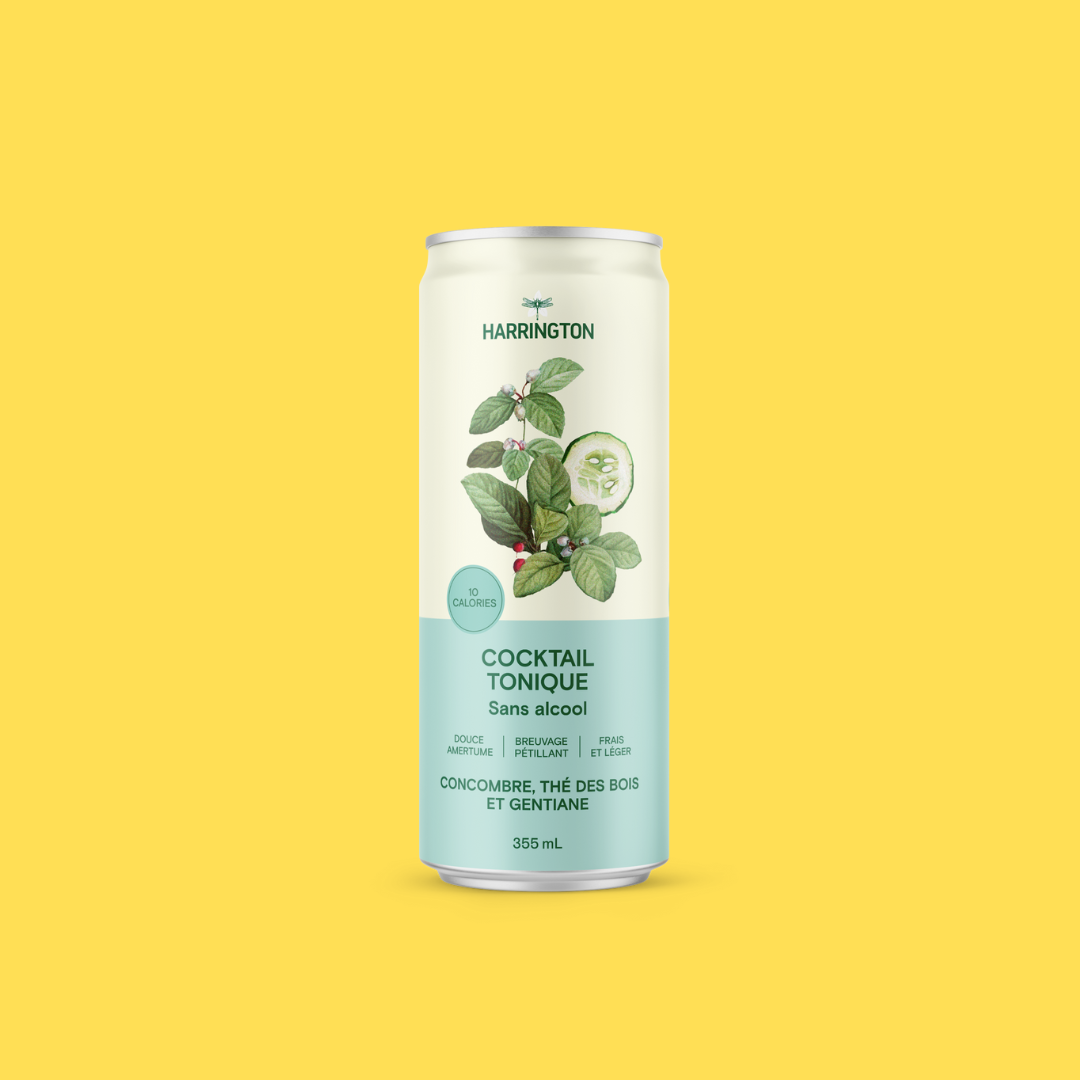 Cucumber & Wintergreen Tonic Cocktail (alcohol-free) - 355ml