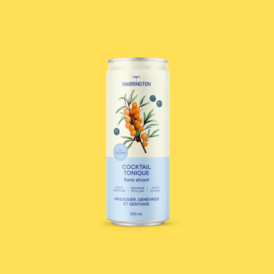 Sea Buckthorn & Juniper Berry Tonic Cocktail (alcohol free) - 355ml
