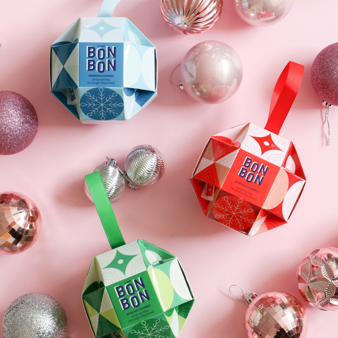 Bonbons Ornement de Noël - 3 x 85g