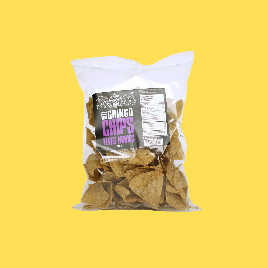 Chips tortillas Fèves noires - 12 x 280g