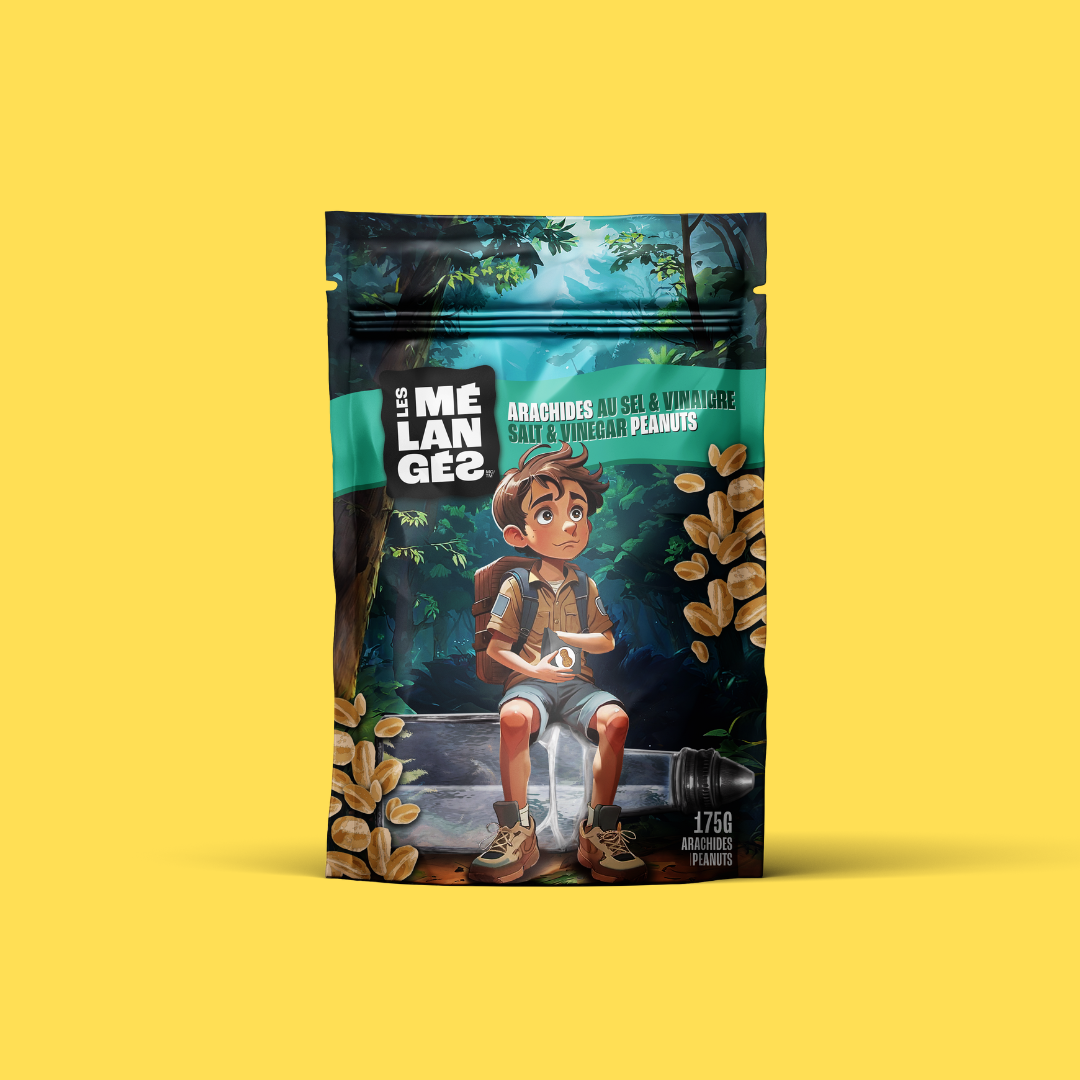 Arachides au sel et au vinaigre - 175g