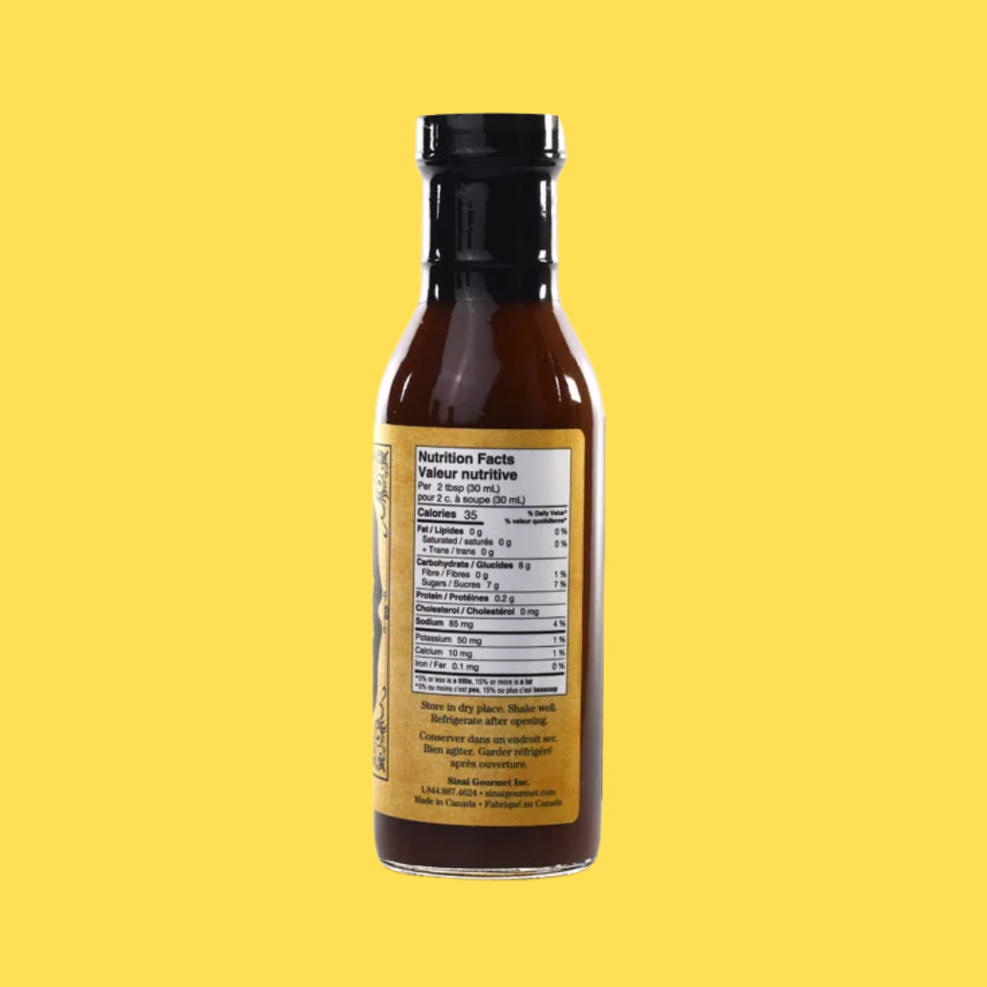 Sauce BBQ bière et érable - 354ml