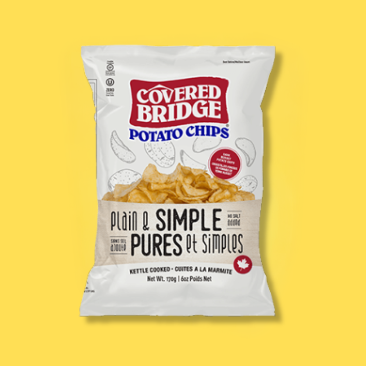 Chips Pures & Simples - 170g