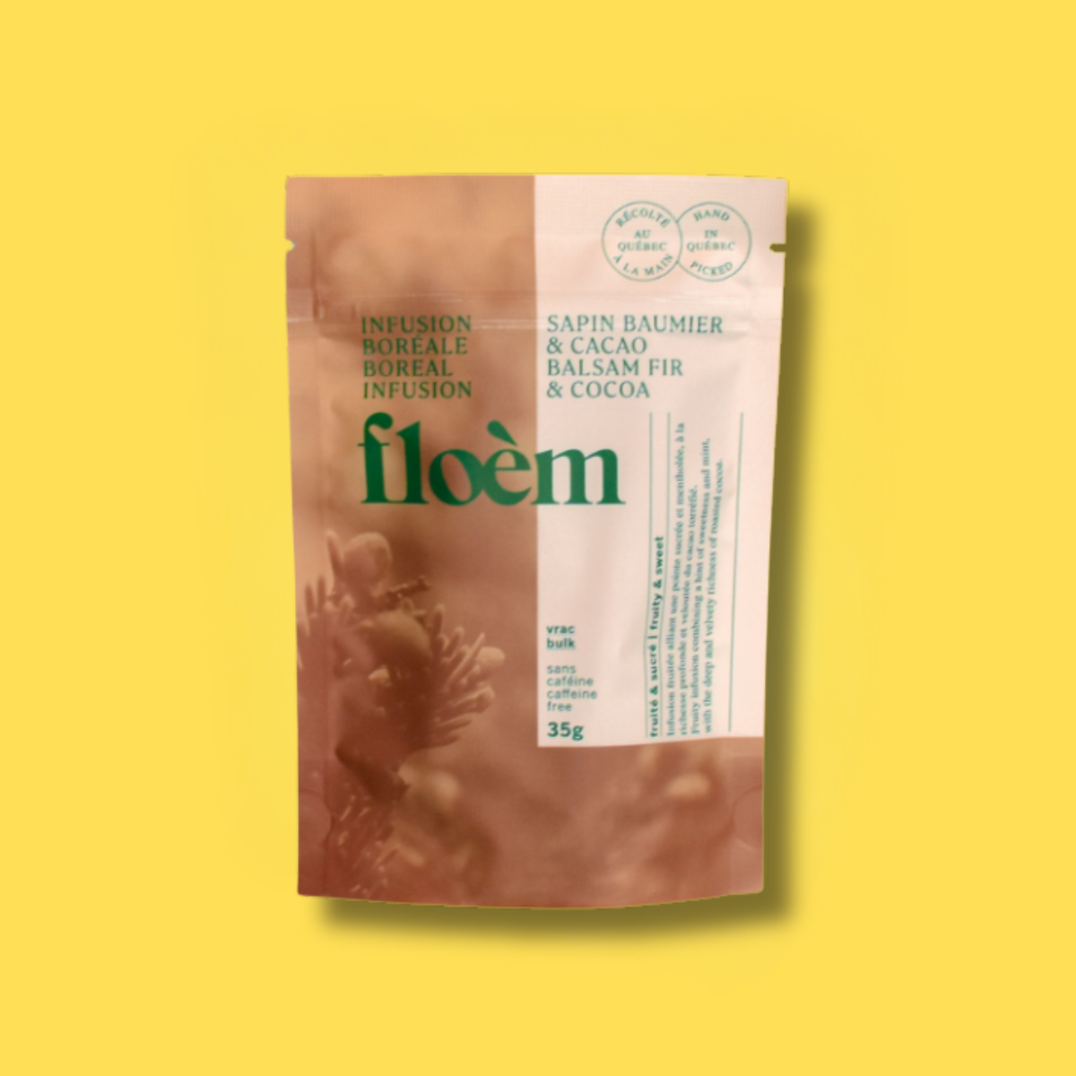 Tisane en vrac sapin baumier & Cacao - 35g