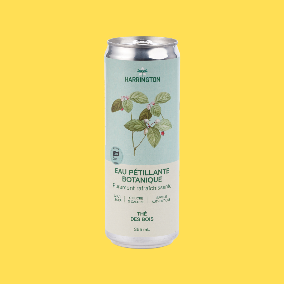 Eau Pétillante Botanique Thé des bois - 355ml