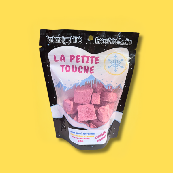 Crème glacée lyophilisée à la cerise noire - 40g
