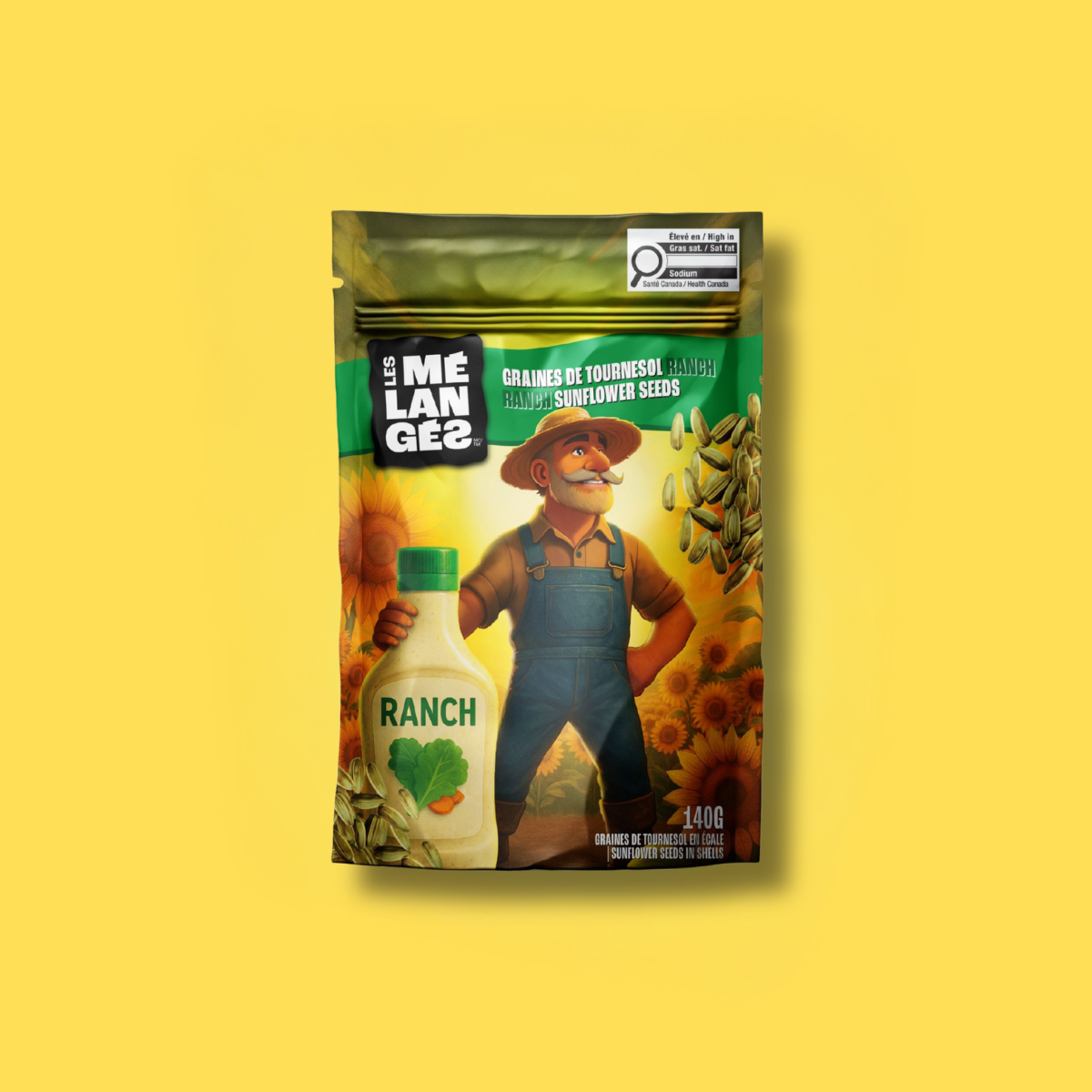 Graines de tournesol Ranch - 140g