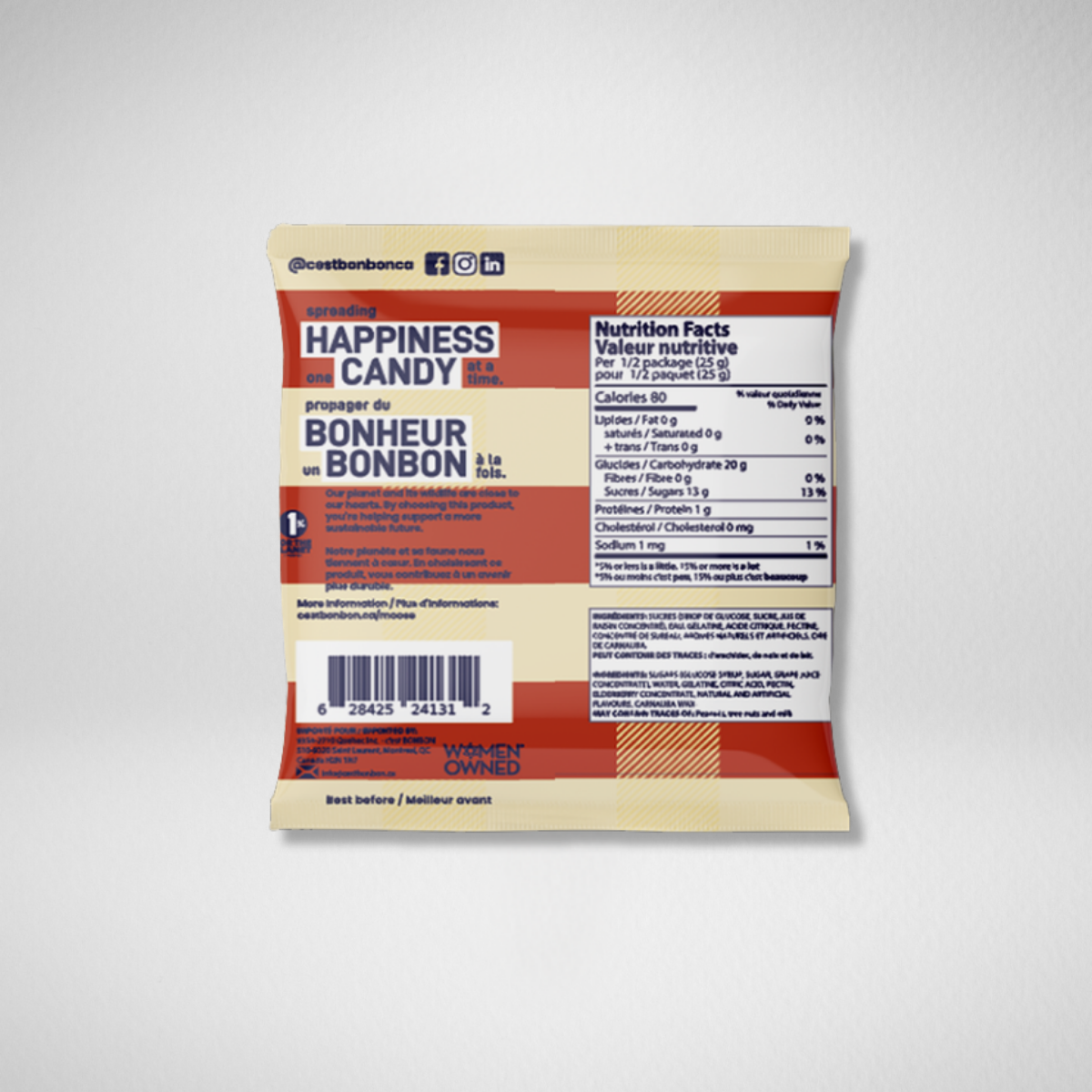 *PRÉVENTE* C'est BONBON - Bonbons l'Orignal Original - 50g