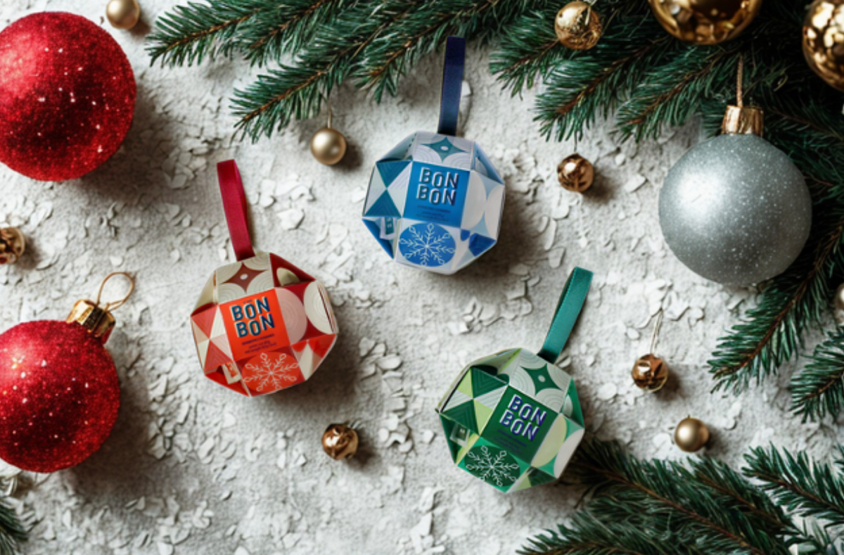 *PRÉVENTE* C'est BONBON - Bonbons Ornements de Noël - 3 x 85g