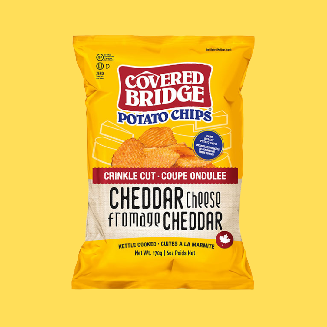 Wavy Cheddar Crisps - 170g