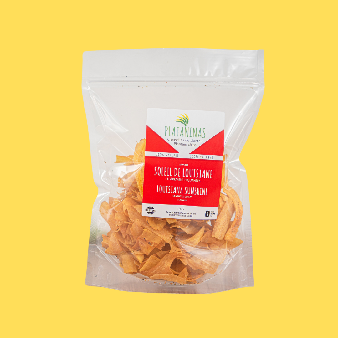 Louisiana Sun Plantain Chips - 130g