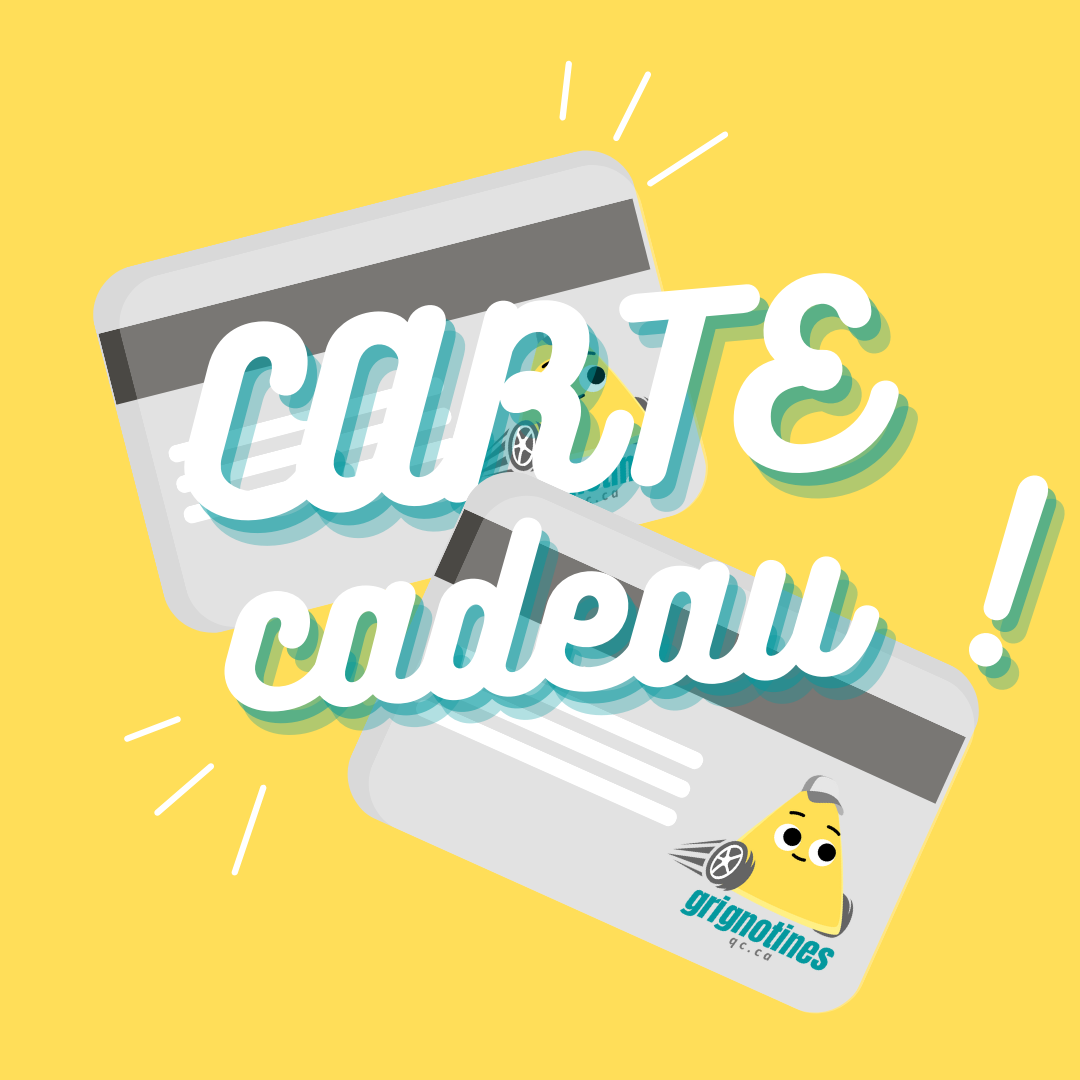 Carte cadeau Grignotines Qc