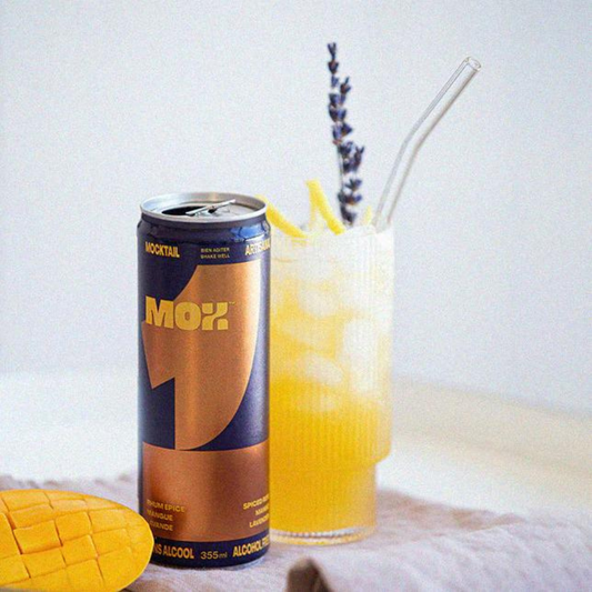 MOX 1 mocktail rhum épicé, mangue et lavande  - 4x355ml