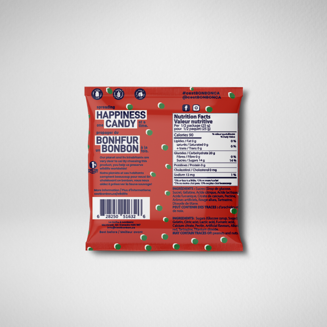 *PRÉVENTE* C'est BONBON - Bonbons Tourbillons de Noël - 50g