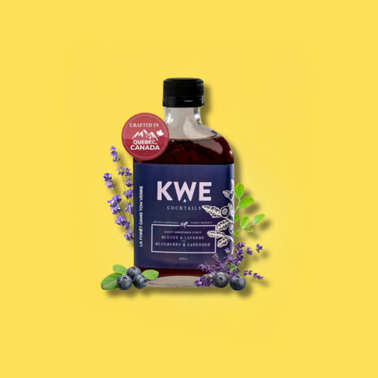Sirop bleuets et lavande - 200ml