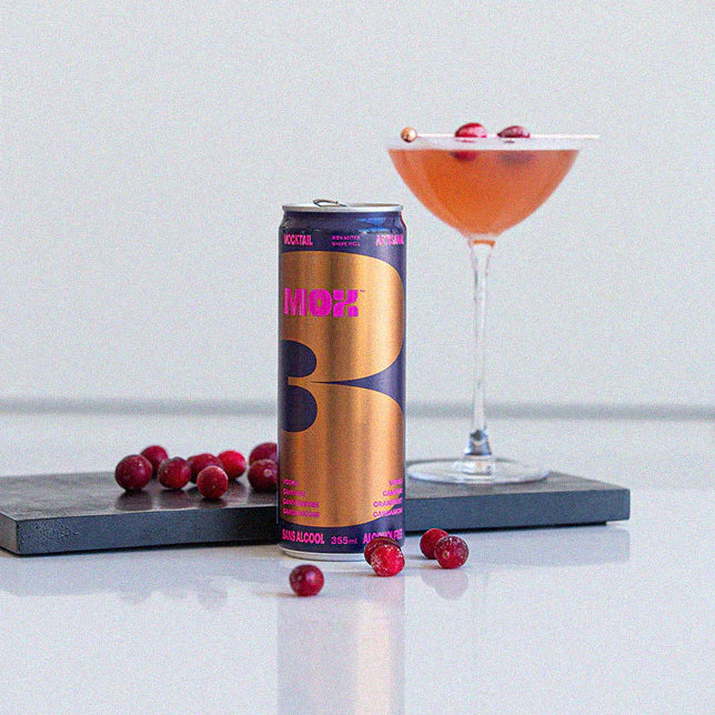 MOX 3 Vodka, Campari, Cranberry, and Cardamom - 4x355ml