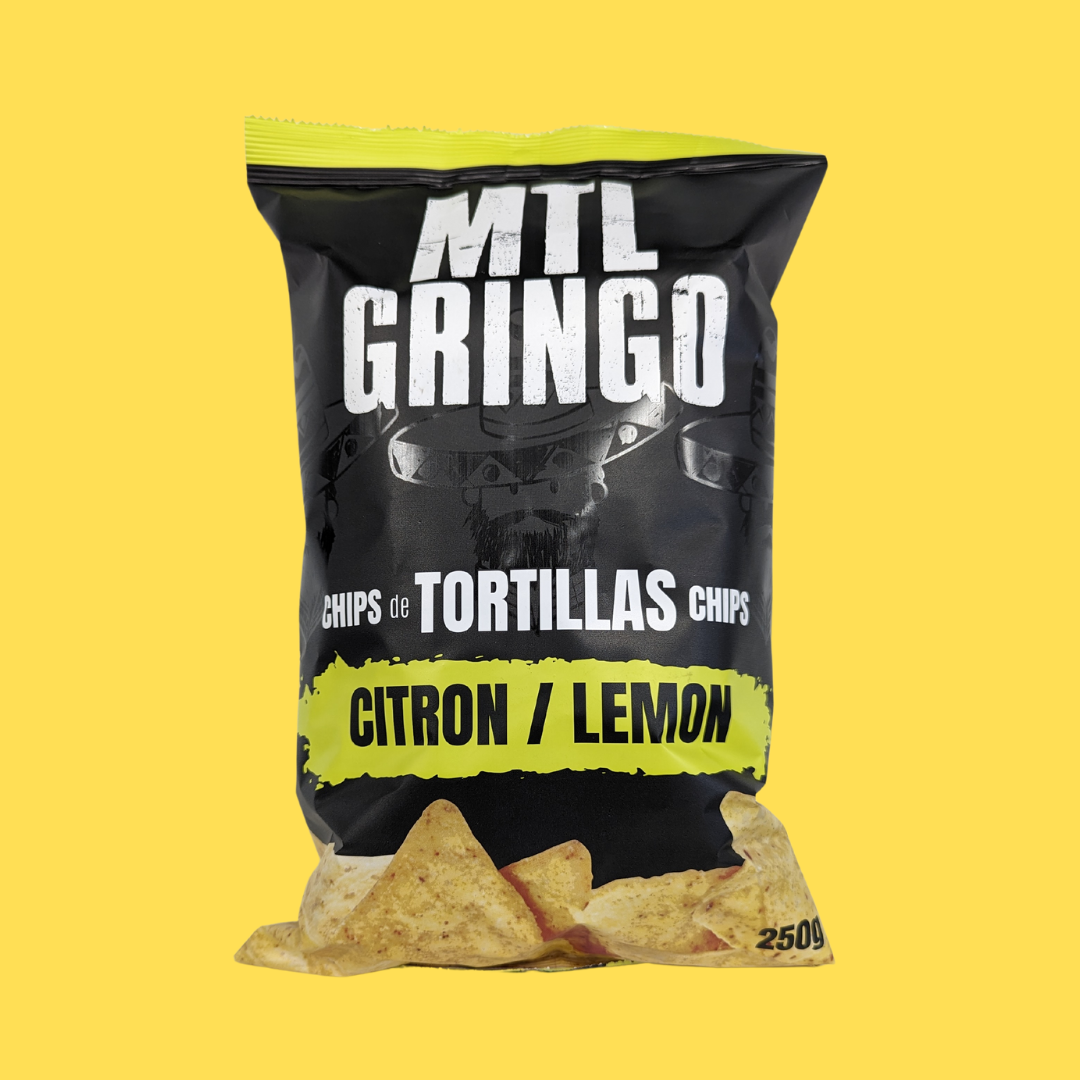 Lemon tortilla chips - 250g