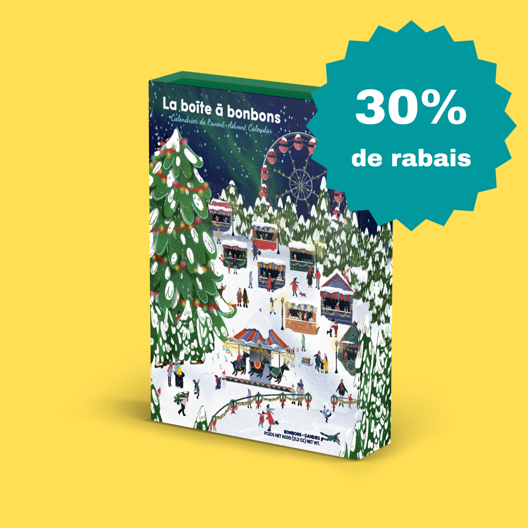 Advent calendar - 600g (25% discount)