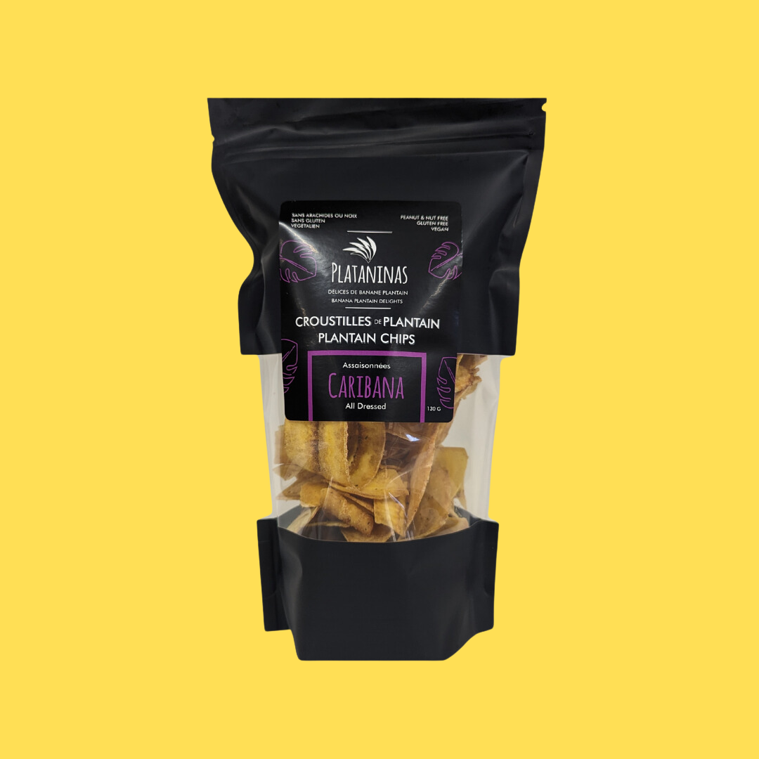 Chips Plantains Folie des Caraïbes - 130g