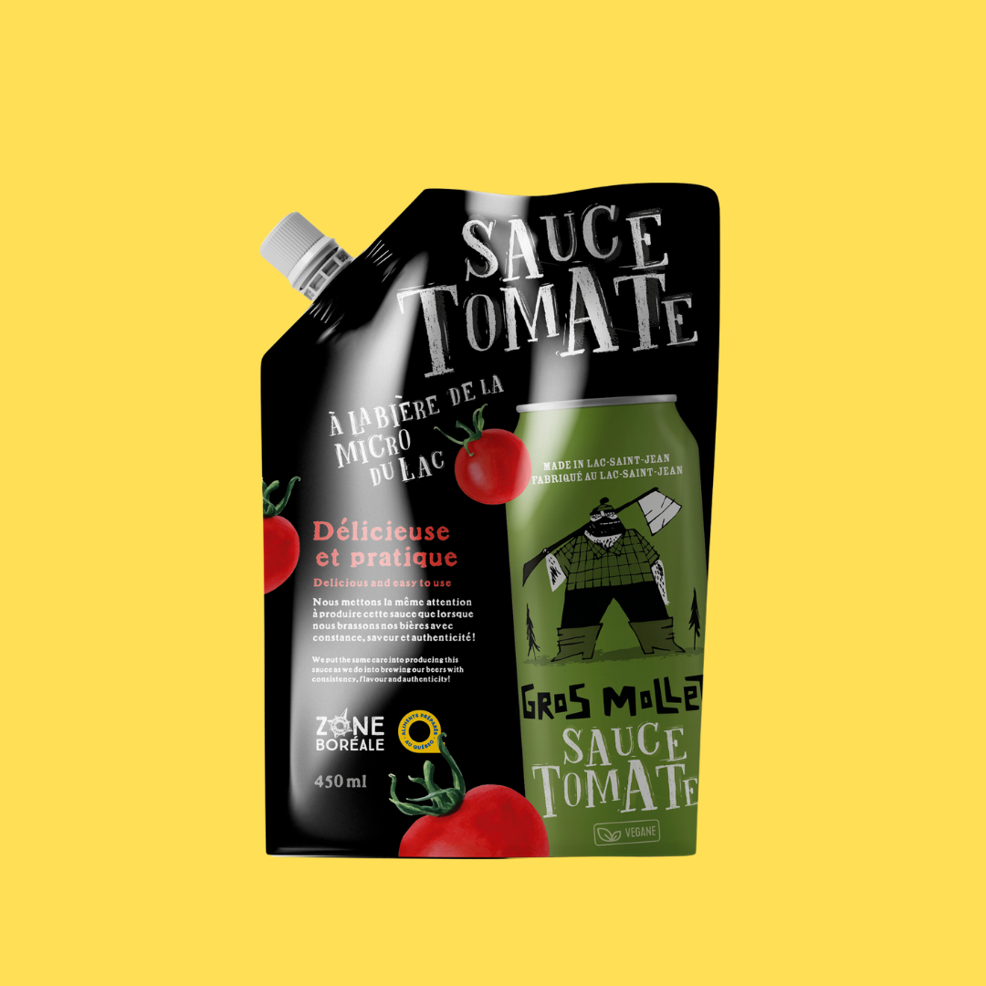 Sauce tomate à la bière - 450ml