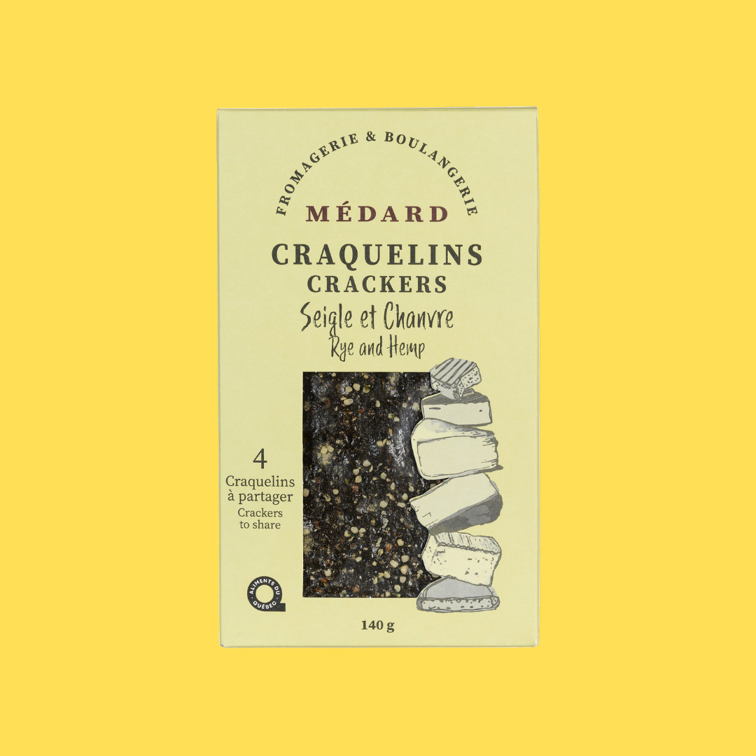 Craquelins seigle et chanvre - 140g