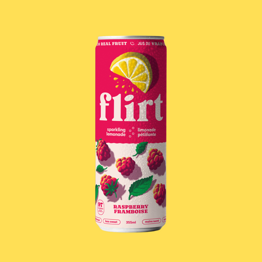 Limonade Pétillante Framboise - 355ml