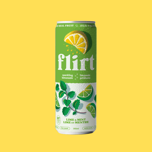 Limonade Pétillante Lime et Menthe - 355ml