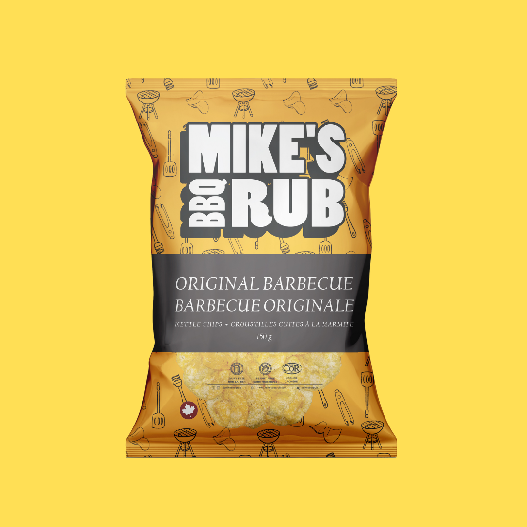 Mike's Rub Chips BBQ  - 150g