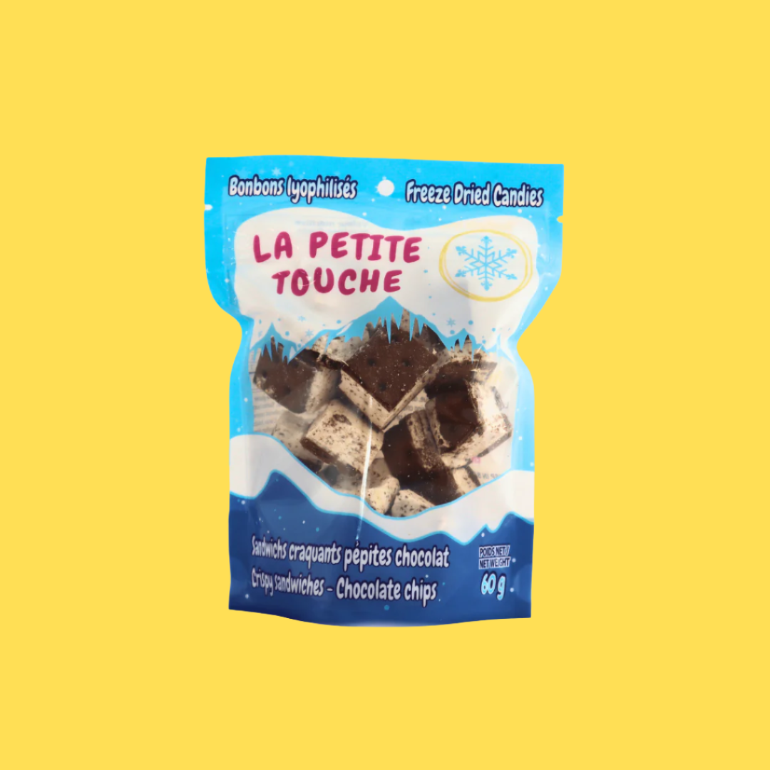 Sandwich craquant vanille pépites - 60g