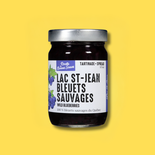 Confiture Bleuets Sauvages - Bonnes Sœurs - 325ml