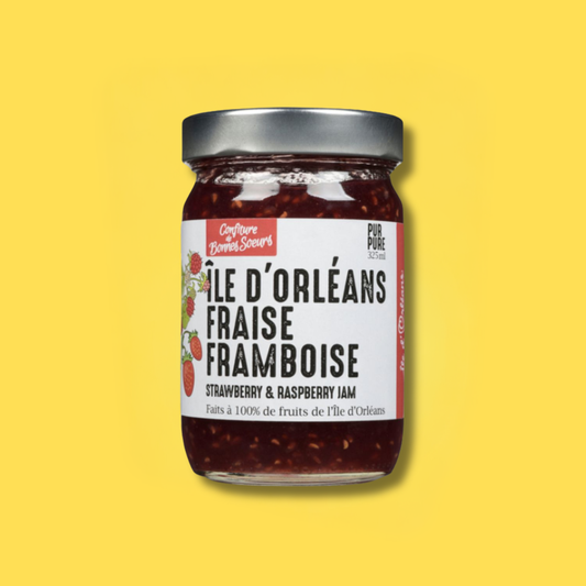 Confiture Fraise Framboise - Bonnes Soeurs - 325ml