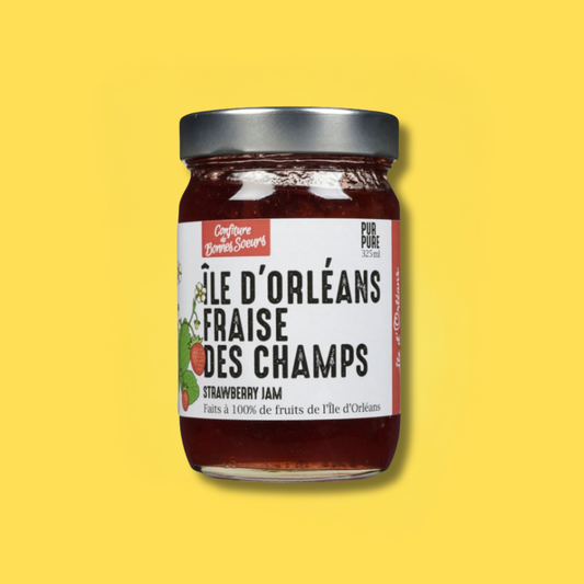 Confiture Fraise des Champs - Bonnes Sœurs - 325ml