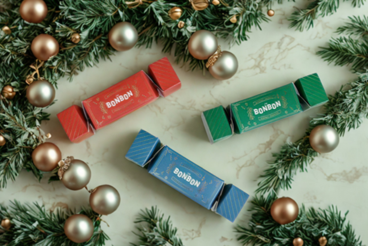*PRÉVENTE* C'est BONBON - Bonbons Crackers (diablotins) de Noël - 3 x 85g