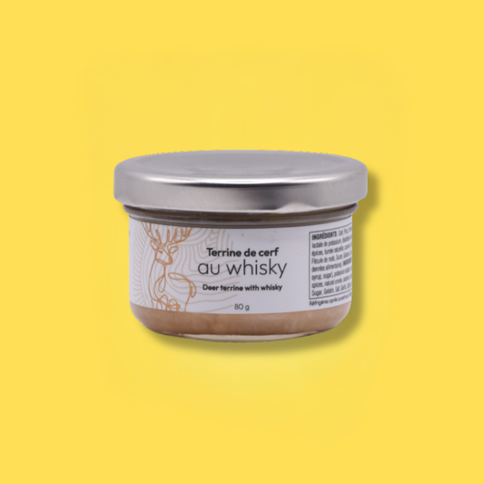 Terrine de cerf au Whisky - 120ml