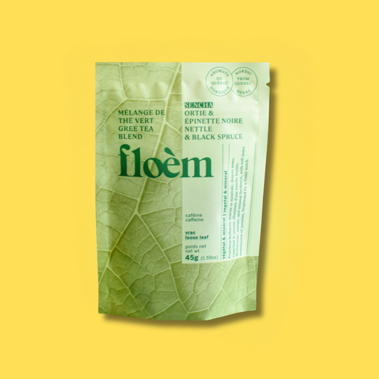 Thé en vrac Vert Sencha, Ortie & Épinette noire - 45g