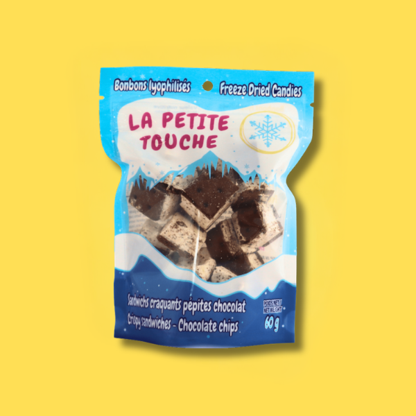 Sandwich craquant vanille pépites - 60g