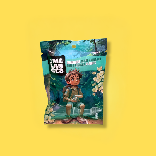 Les Mélangés - Arachides au sel & vinaigre - 60g