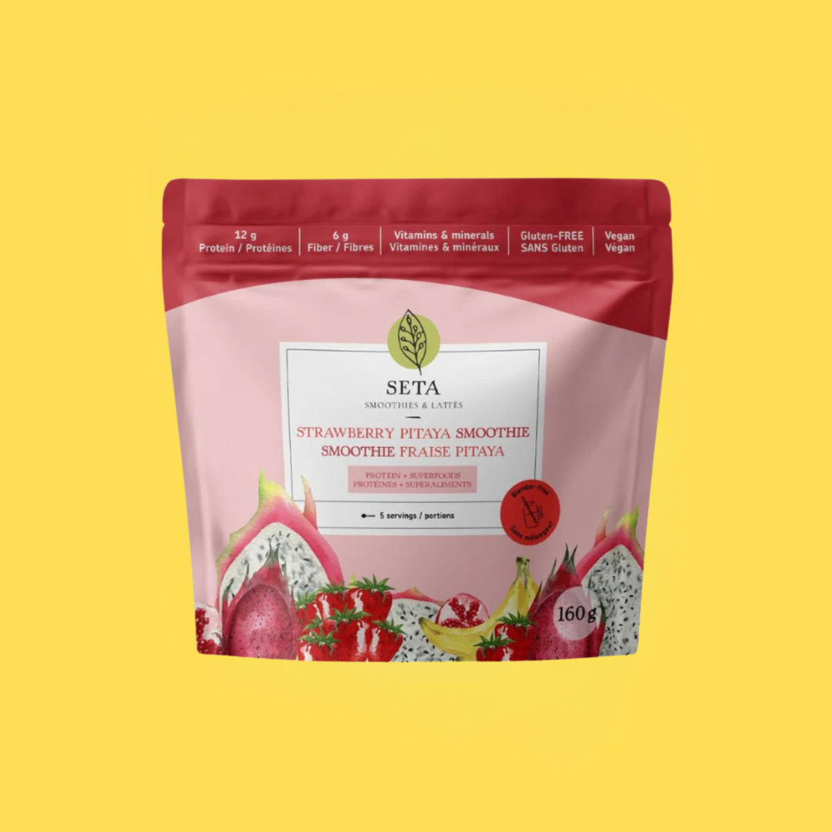 Smoothie Fraise Pitaya - 160g