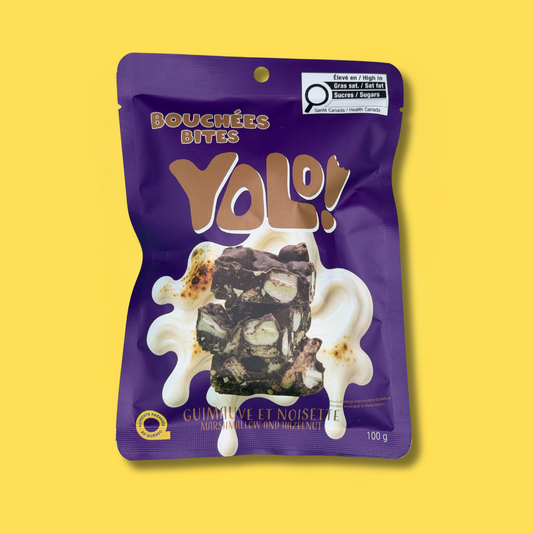 Bouchées guimauve et noisette - 100g