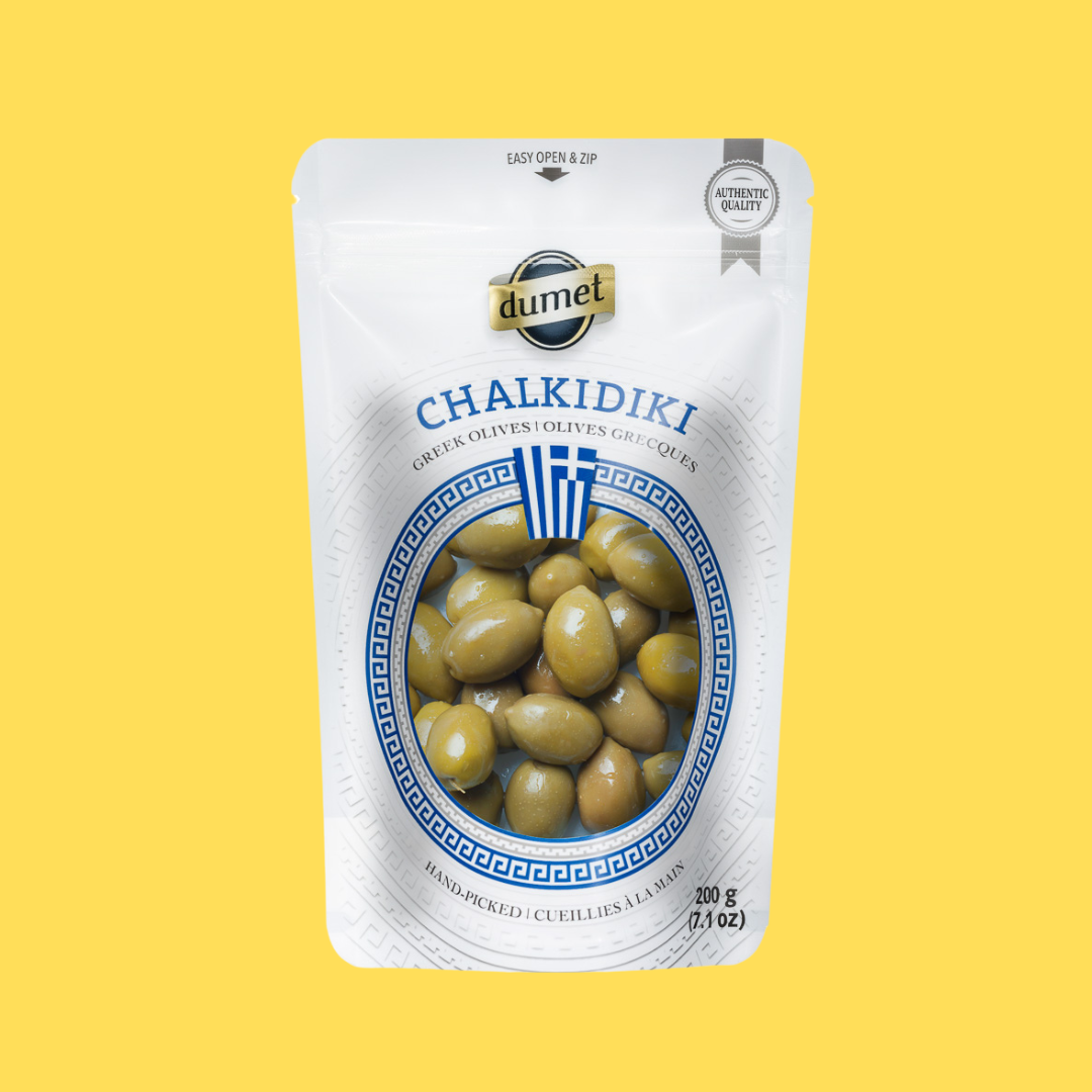 Chalkidiki Queen Green Olives - 200g