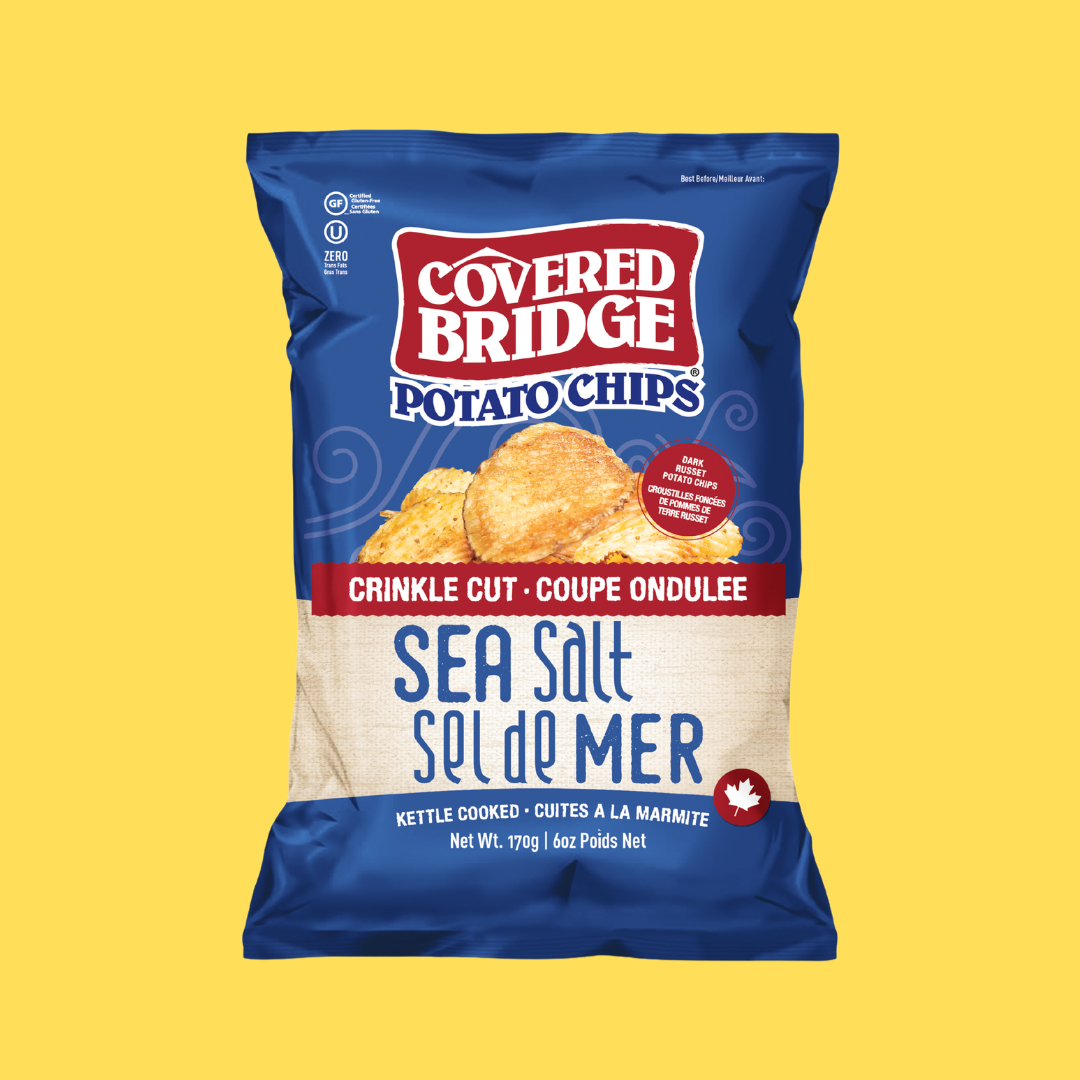 Rippled Sea Salt Crisps - 170g